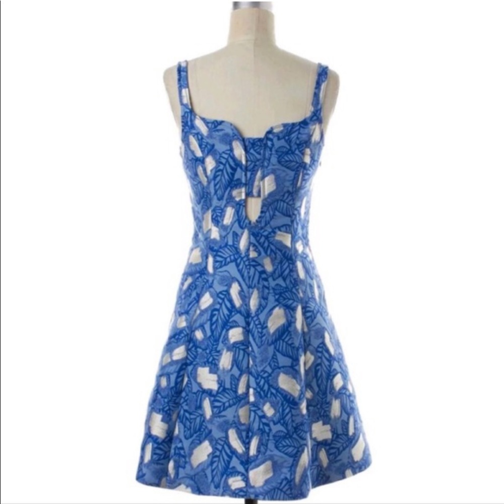 Opening Ceremony Embroidered Print Dress